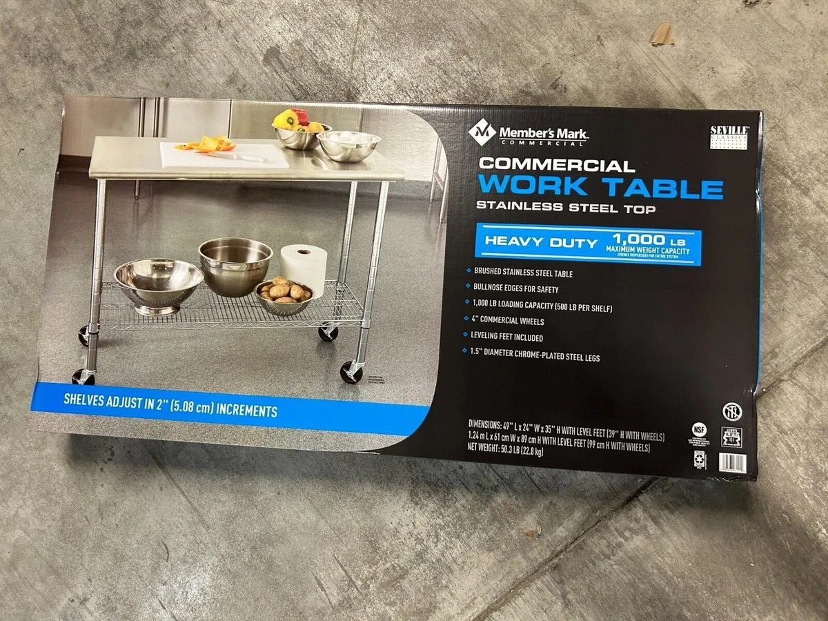 Member's mark commercial work on sale table