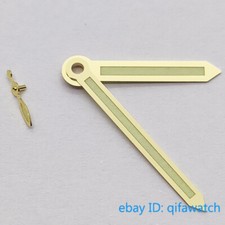 ETA6497 6498 gold Watch hands green luminous fit ETA6497 6498 ST3600 movement