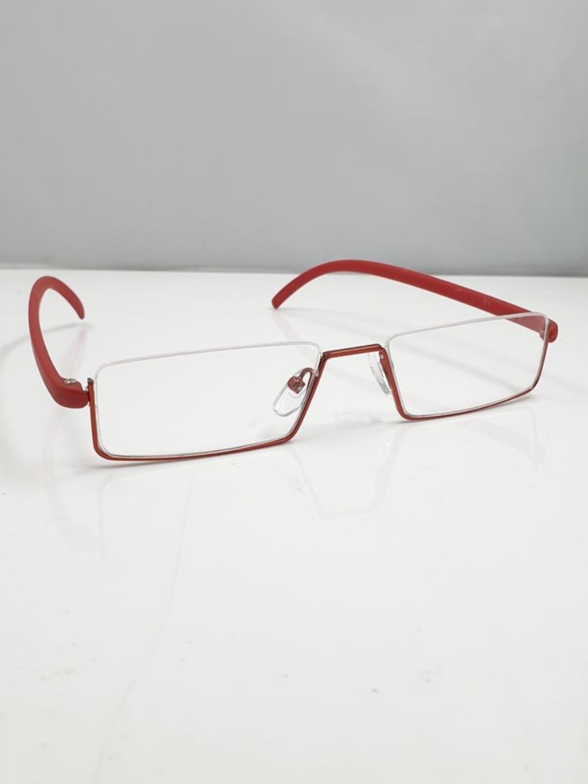 DAN DA DAN Cosplay Red Framed Inverted Glasses with Three Red Frames | eBay