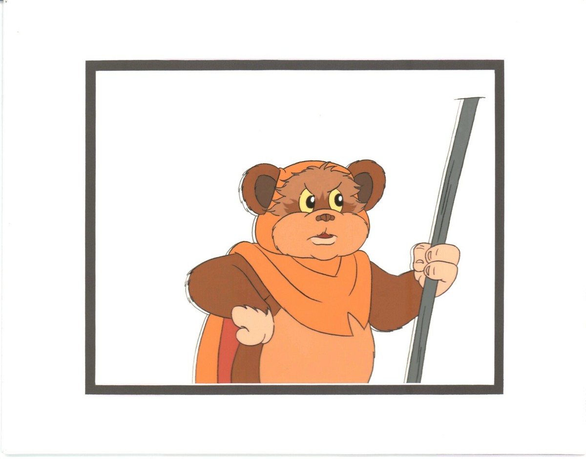 Star Wars: Ewoks Wicket Original Production Animation Cel