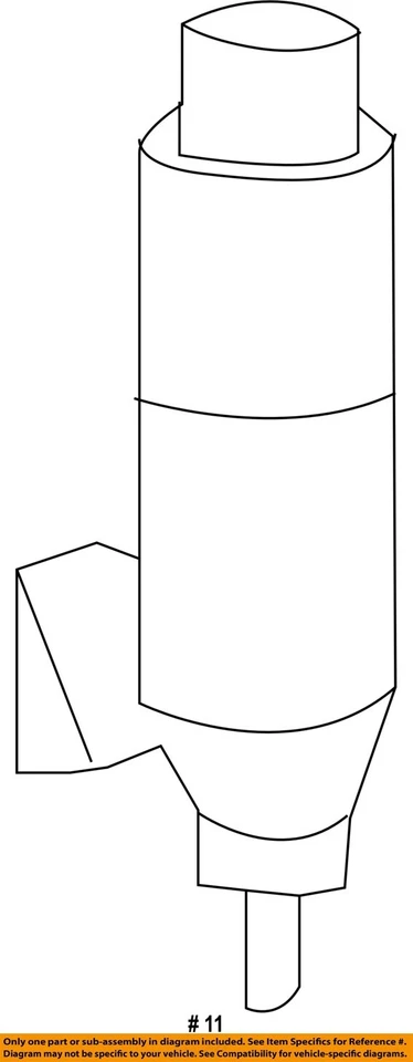 Б/у резервуар жидкости для стиральной машины подходит для: 2019 Chrysler 300 класса A - Изображение 4 из 4