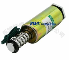 1pcs cylindrical solenoid tube type push reset electromagnet XRN-25X50TL #WD6