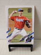 2021 Topps Update #US108 Cody Poteet Marlins Rookie Card. rookie card picture