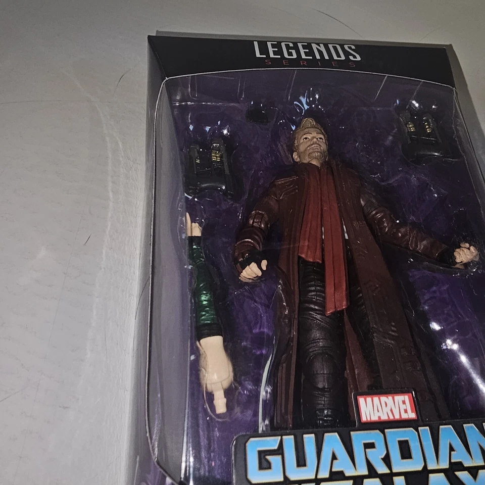 Figura de acción Marvel Legends Star Lord Guardianes de la Galaxia Vol 2, Mantis BAF Foto 2 de 4