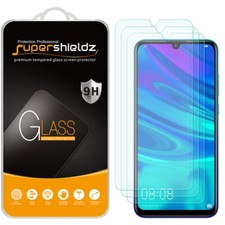 3-Pack Supershieldz Tempered Glass Screen Protector for Huawei P Smart 2019