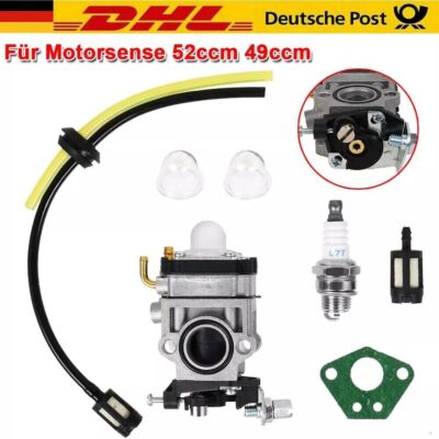 Vergaser Für Motorsense 52cc 49cc 43cc Fuxtec Timbertech Rotfusch Freischneider