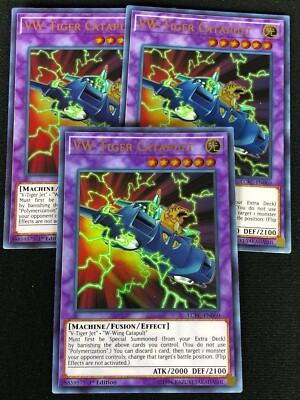 YUGIOH VW TIGER CATAPULT LCKC-EN060 1ST ULTRA X3 (NM) | eBay