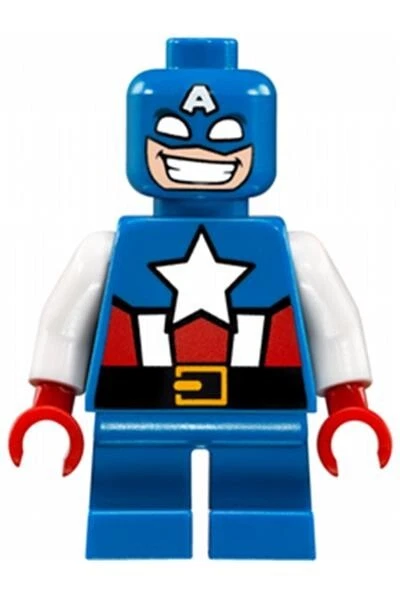 Figurine / Minifigure Lego Marvel Super Heroes - Captain America (sh0250) - Photo 1/1