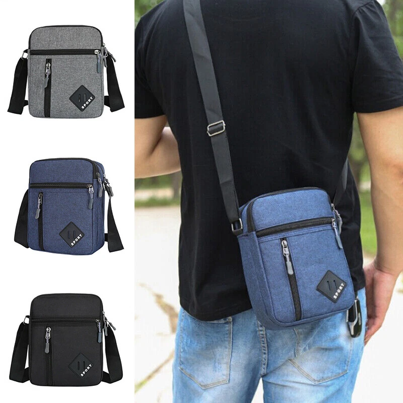 Crossbody Bag Messenger Bag For Men Waterproof Short Trip Casual