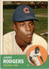 1963 Topps 193 Andre Rodgers EX #D311367