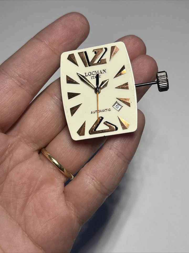 LOCMAN Italy Automatic Calendar 25J  Cal 2824-2 Swiss Watch Movement - Изображение 4 из 4