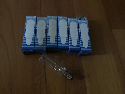 6 E14 40W Tubular Incandescent Bulbs Philips Tubular Lamps Tube Lamps