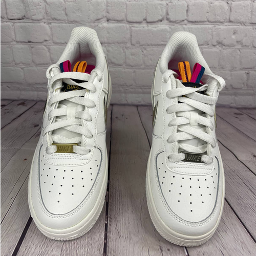 Nike Girls Air Force 1 LV8 Shoes Size 5Y (DH9595-001) | eBay