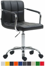 Bürostuhl Lucy V2 Arbeitshocker Schreibtisch Drehstuhl Kunstleder Rollhocker