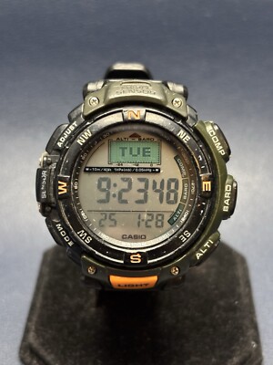 Vintage Casio Pathfinder PAG-40 Triple Sensor Digital Quartz Watch - Main Image