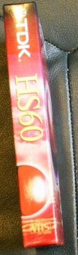 TDK Factory Sealed HS60E-60/88m VHS Pal Secam Blank tape - Picture 3 of 6