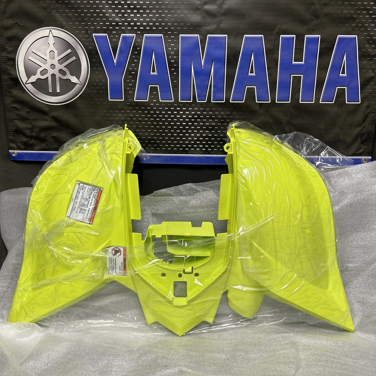 Raptor 700 Plastics GENUINE YAMAHA fenders 06-25 ELECTRIC GREEN
