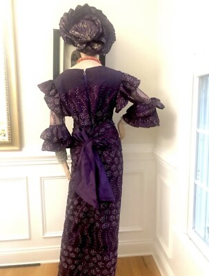 Purple Lace African Long Dress, African Outfits, Nigeria Lace Dress, Lace Dress | eBay Purple Lace African Long Dress, African Outfits, Nigeria Lace Dress, Lace Dress | eBay