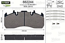 Genuine Valeo Brake Pad Set 882244 Top Quality for sale online | eBay