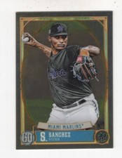2021 TOPPS GYPSY QUEEN BASEBALL CHROME ROOKIE SIXTO SANCHEZ MIAMI MARLINS #48