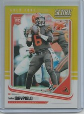 Baker Mayfield RC 2018 Panini Honors Score GOLD REFRACTOR /50 ROOKIE  Buccaneers