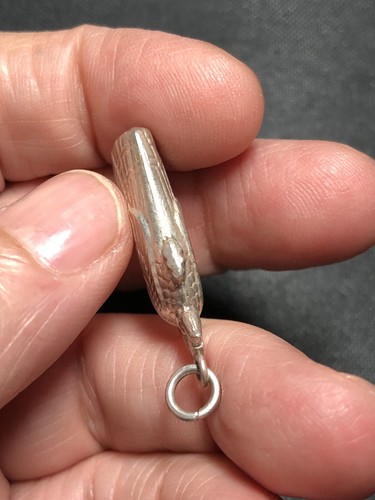 Egyptian Queen Cleopatra Double side Solid Silver Pendant - Picture 8 of 10
