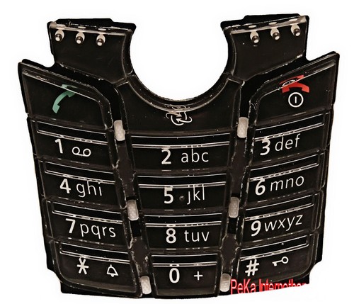 1 piece keyboard keypad key mat for Siemens S65 in the color black - Picture 7 of 11