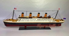 Titanic Standmodell Dekoschiff Modellschiff Nachbildung Schiffsmodell deko neu