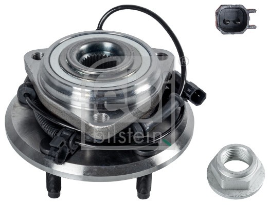Radlagersatz Vorderachse FÜR Jeep Wrangler Iii (Jk) - Febi Bilstein 172492-image