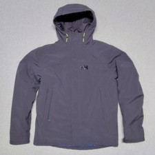 HELLY HANSEN FORSETI Jacket Mens L Gray Prima...