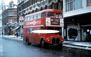 London Transport Network Original 35mm Bus Slide Routemaster RM 1261 261 CLT