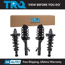 TRQ Front Rear Complete Loaded Strut Spring Shock Kit Set 4pc for MDX AWD