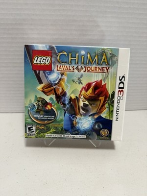 LEGO Legends of Chima Laval's Journey Nintendo 3DS Bundle w/ Crawley Minifigure