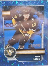 25-26 Topps Stickers Kevin Hayes Blue Foil Variant #/100 🚨🚨🚨 Pittsburgh 