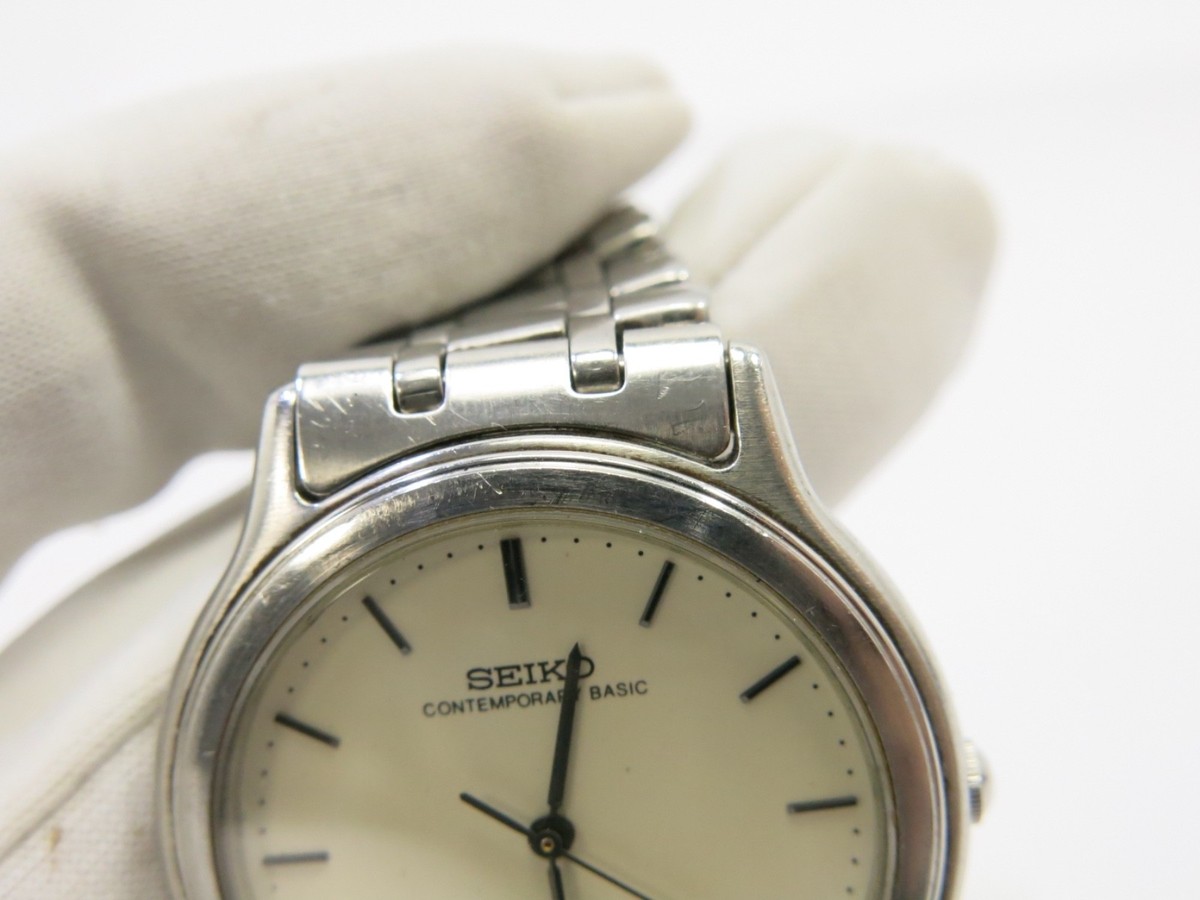 新品電池】SEIKO 腕時計 コンテンポラリーベーシック 5H23-6B90 Seiko