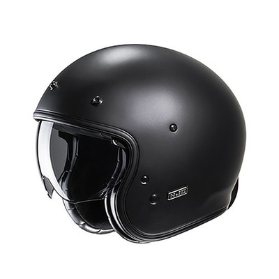 HJC V31 UNI SCHWARZ MATT JET CRUISER MOTORRADHELM