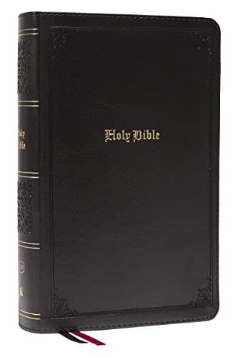 KJV, End-of-Verse Reference Bible, Personal Size Large Print, Leathersoft, Black, Red Letter, Comfort Print, Hardback, - Image 4