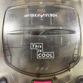 Sega Saturn Skeleton Black console &rdquo; This is cool &rdquo; NTSC-J Tested s2247M