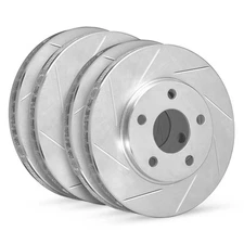 R1 Concepts WEPN2-67037 Slotted Front & Rear Brake Rotor Set