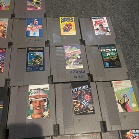 Lot Of 52 NES Nintendo Games UNTESTED Zelda, Mario, Battletoads & More