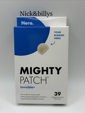 NEW NIB Hero Cosmetics Mighty Patch Invisible Your Blemish Hero Patches 39 AUTH