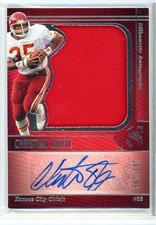 2025 Panini Silhouette Christian Okoye Jersey Auto #163/199 (JL)