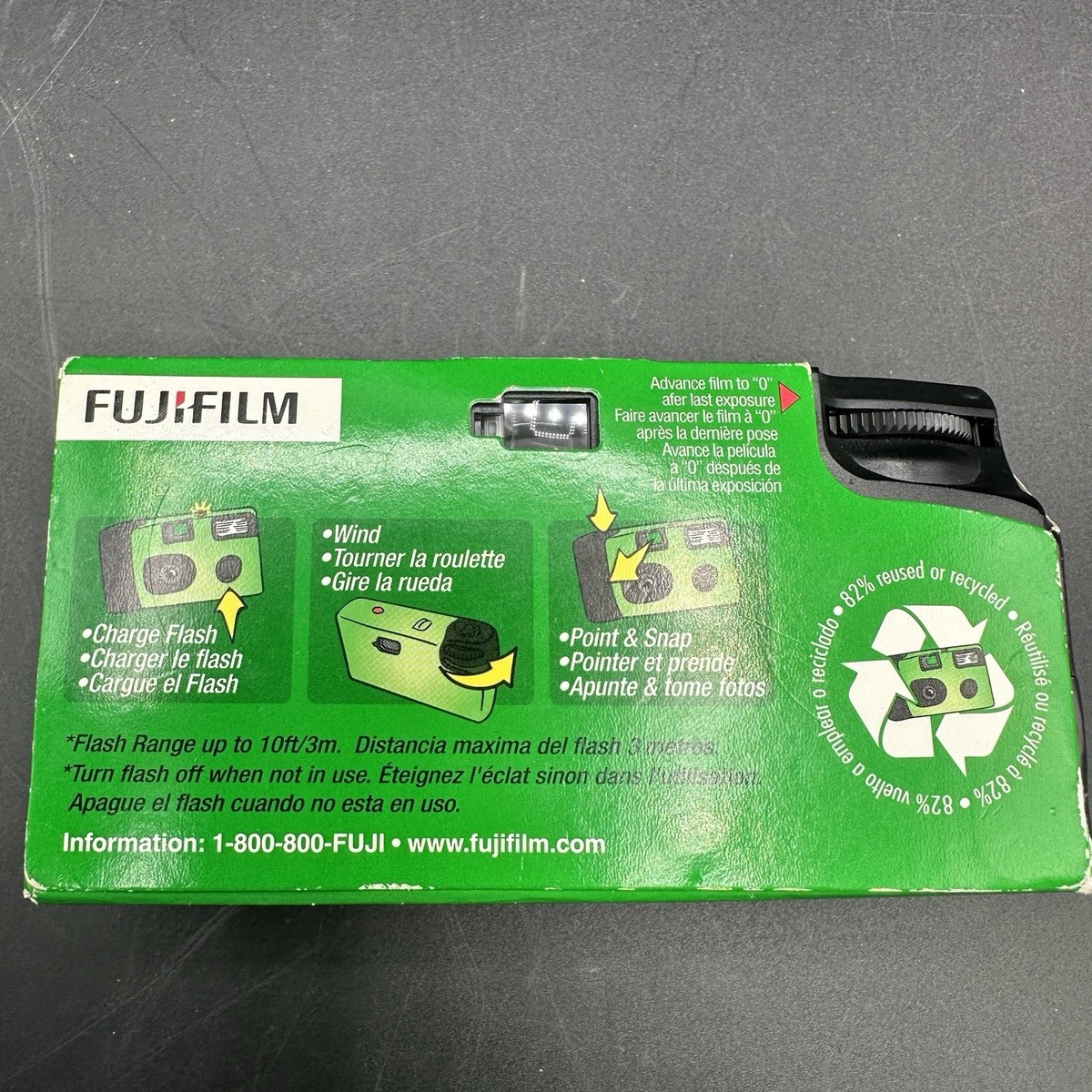 Fujifilm QuickSnap 400 35mm Single Use Film Camera for sale online