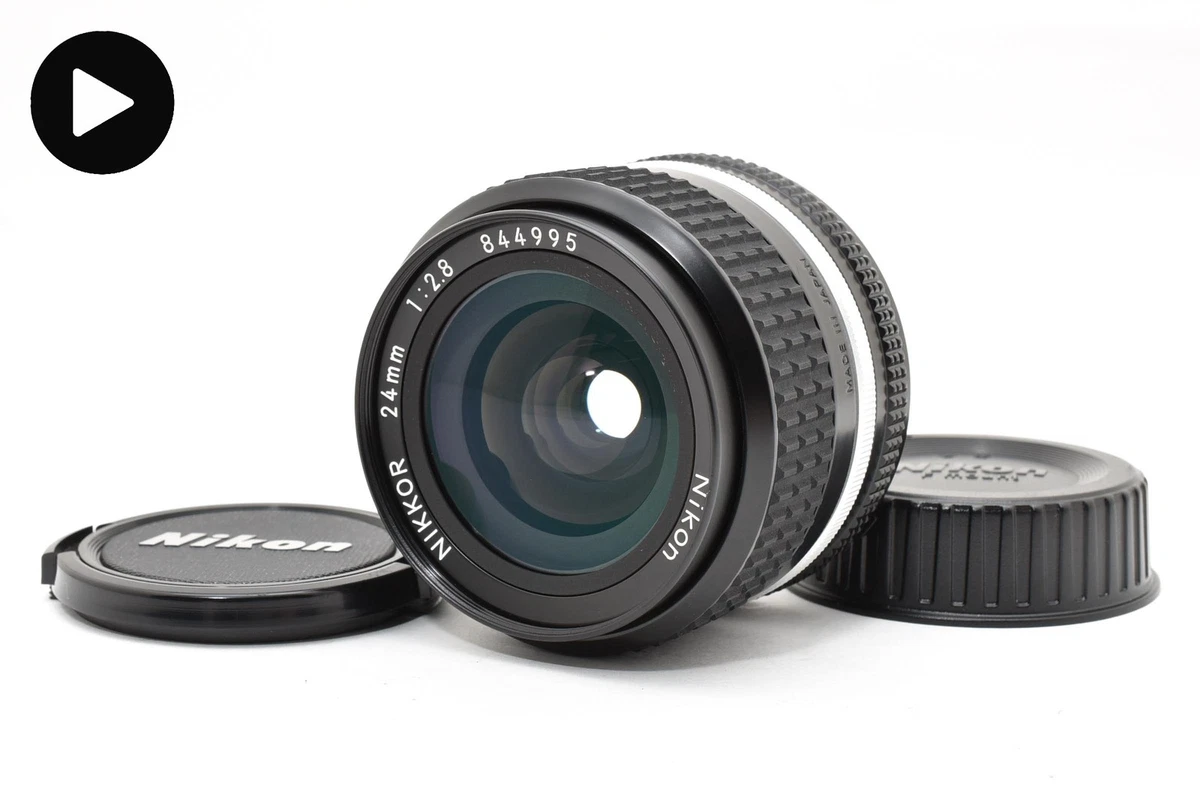 Preços baixos em Nikon AI-S lentes de câmera f/2.8 24mm Focal | eBay