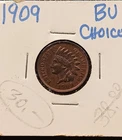 1909 indian head penny Cent Choice BU