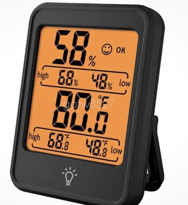 Digital LCD Indoor Thermometer Hygrometer Humidity Meter Monitor Sensor Office