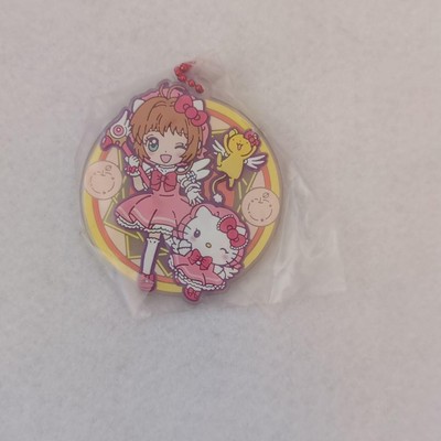 Cc Sakura Hello Kitty Rubber Keychain Cute