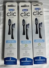 Oral-B Clic Ultimate Clean REPLACEMENT Toothbrush Brush Heads 6 Total Heads