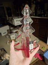 Vtg Mikasa Vintage Red Spirit CHRISTMAS TREE Figural SCULPTURE Holiday