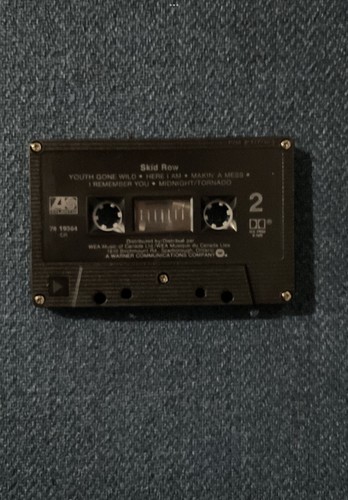 Skid Row– Skid Row Cassette Tape - Picture 4 of 5